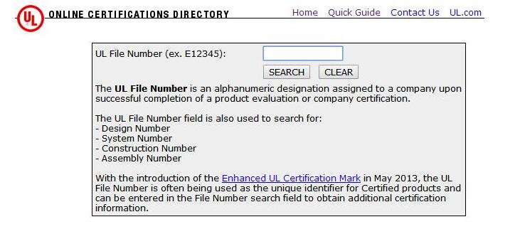 如何查詢(xún)UL認(rèn)證證書(shū)？(圖1)
