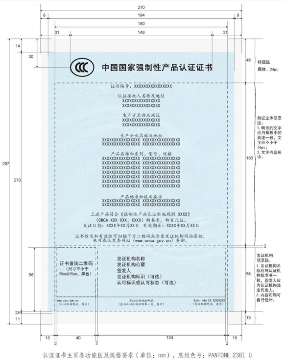 強(qiáng)制性產(chǎn)品CCC認(rèn)證證書管理要求(圖2)